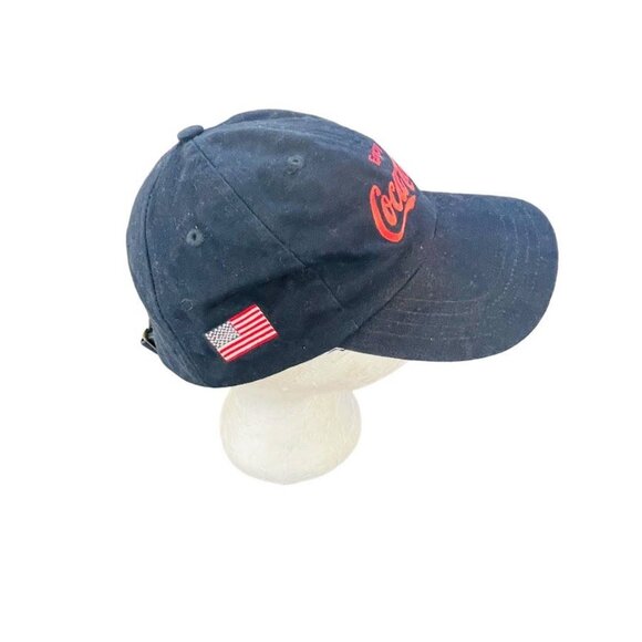 Coca Cola Brand USA Hat Navy Blue Baseball Cap OS - Picture 11 of 11